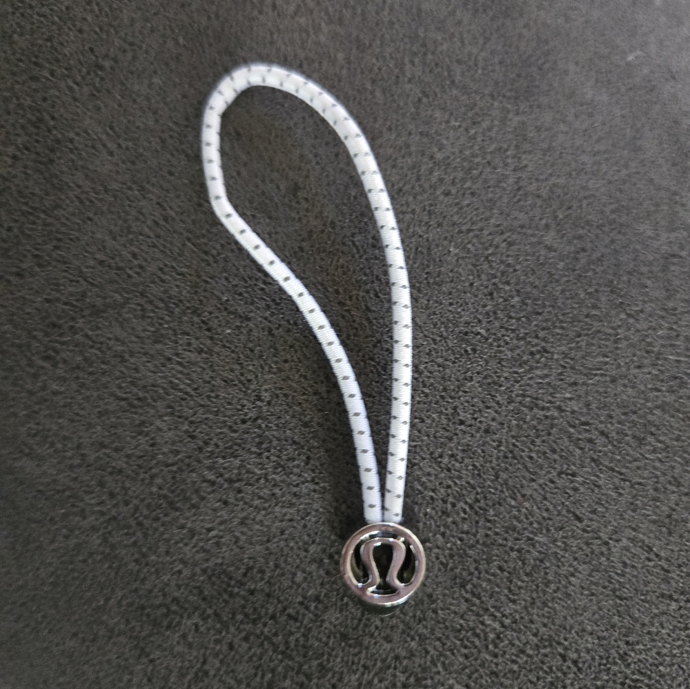 Lululemon White Emergency Hair Tie For Zipper